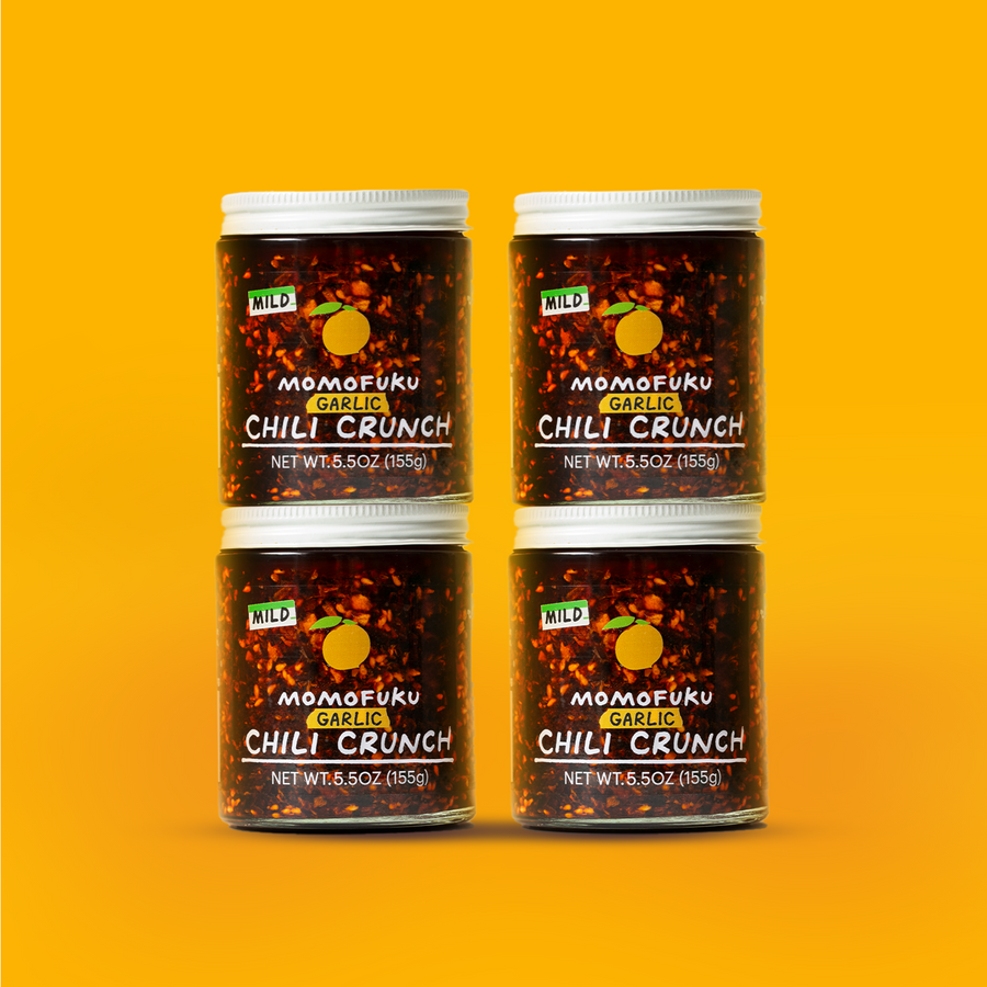 Mild Garlic Chili Crunch 4-Pack D9