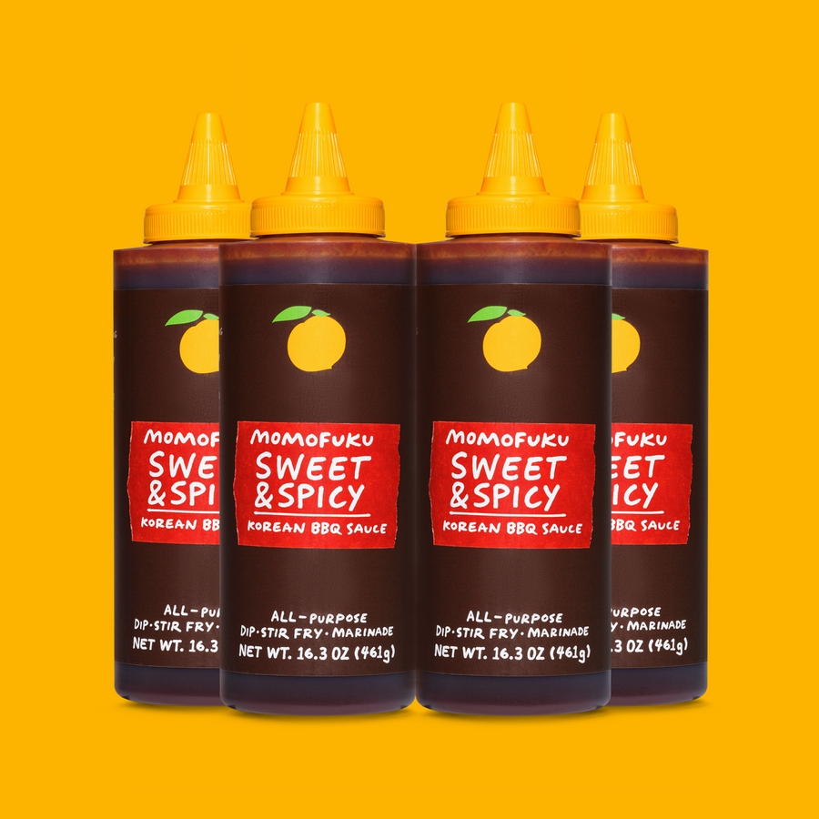 Sweet & Spicy Korean BBQ Sauce 4-Pack H6