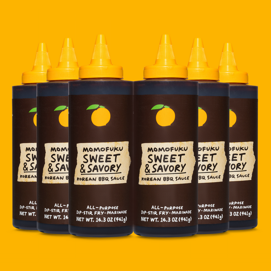 Sweet & Savory Korean BBQ Sauce 6-Pack E9