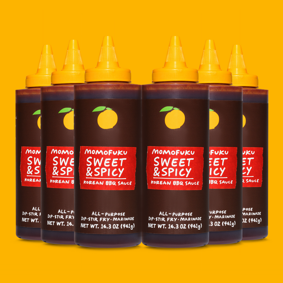Sweet & Spicy Korean BBQ Sauce 6-Pack D7